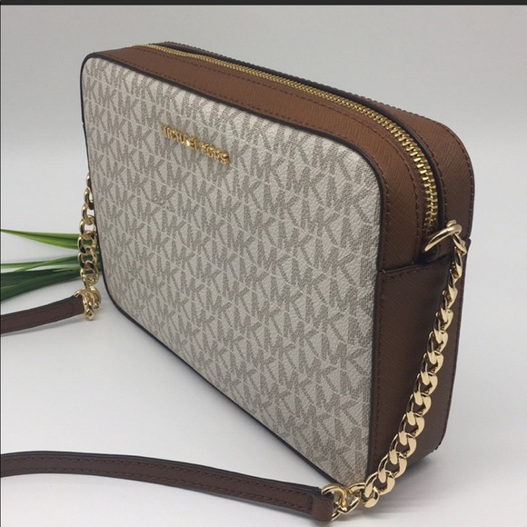 - MICHAEL KORS LG EW Crossbody jet set Vanil… - Picture 6 of 11